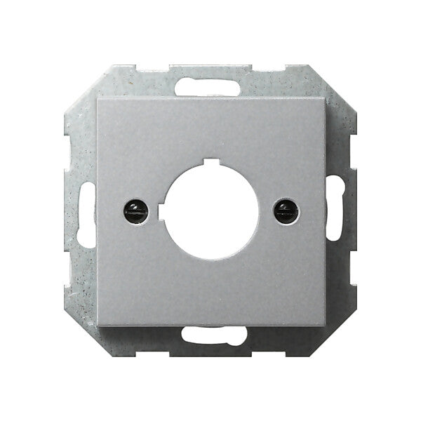 Gira Zentralplatte f.22,5 alu System55 027226